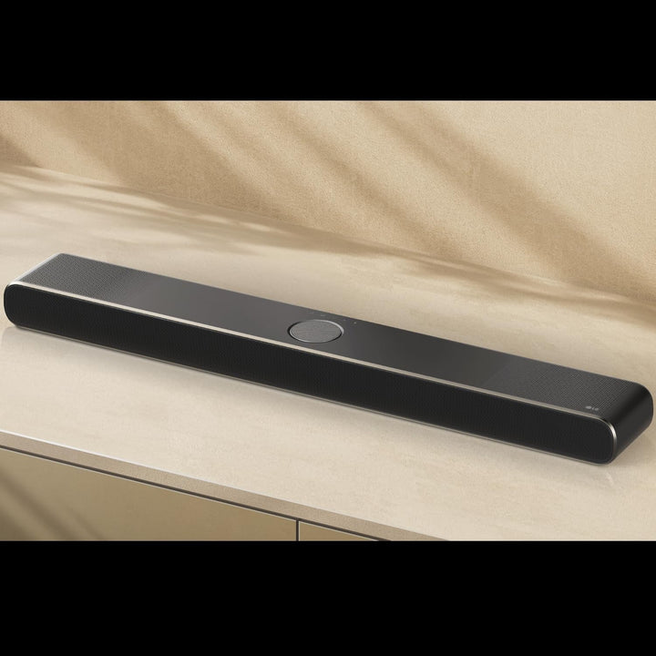 LG DS77TY 3.1.3 Dolby Atmos Soundbar (400W) Mit Kabellosem Subwoofer (Earc, HDMI, Optisch, Bluetooth) [2024], Schwarz