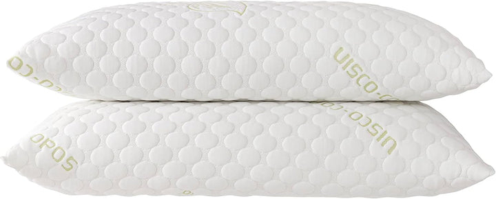 Todocama Pernă, viscoelastică, pachet de fulgi 2 X 75 cm alb
