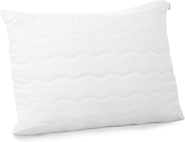 Ameliahome pernă 40X60 cm cu fermoar Quilting alb Reve
