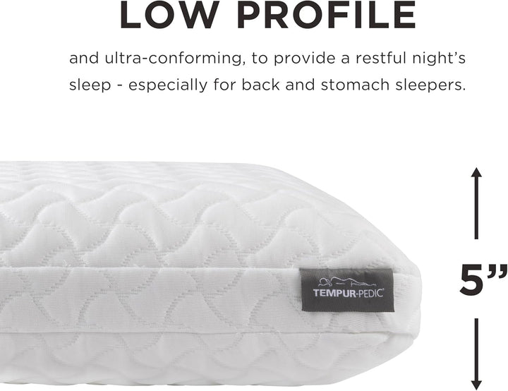 Tempur-Pedic Tempur-Cloud Pernă de dormit, standard, albă, 1 număr (pachet de 1)