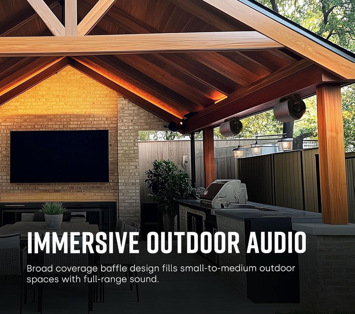 Polk Audio Atrium 5 Sats Außen-Lautsprecher (100 W) Weiß