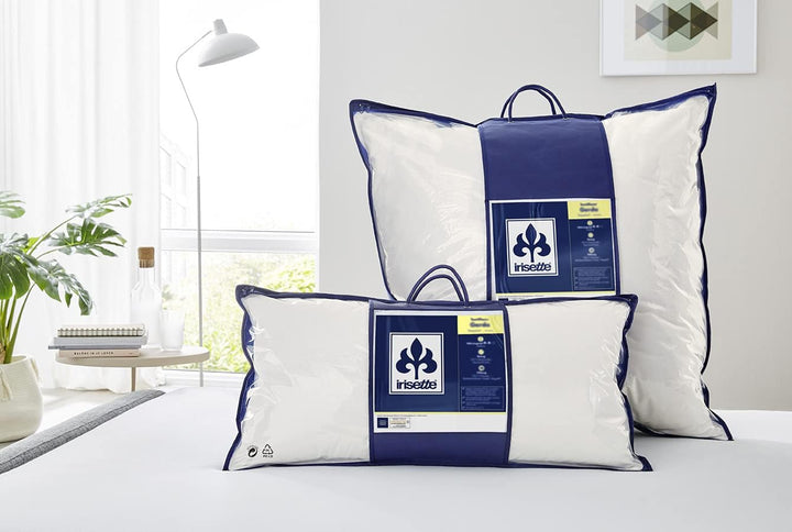 Perna Irisette Micro Thermo - Made in Germany - Pernă cu husă detașabilă din microfibră moale, 40 X 80 Cm, certificată Ã-ko-Tex