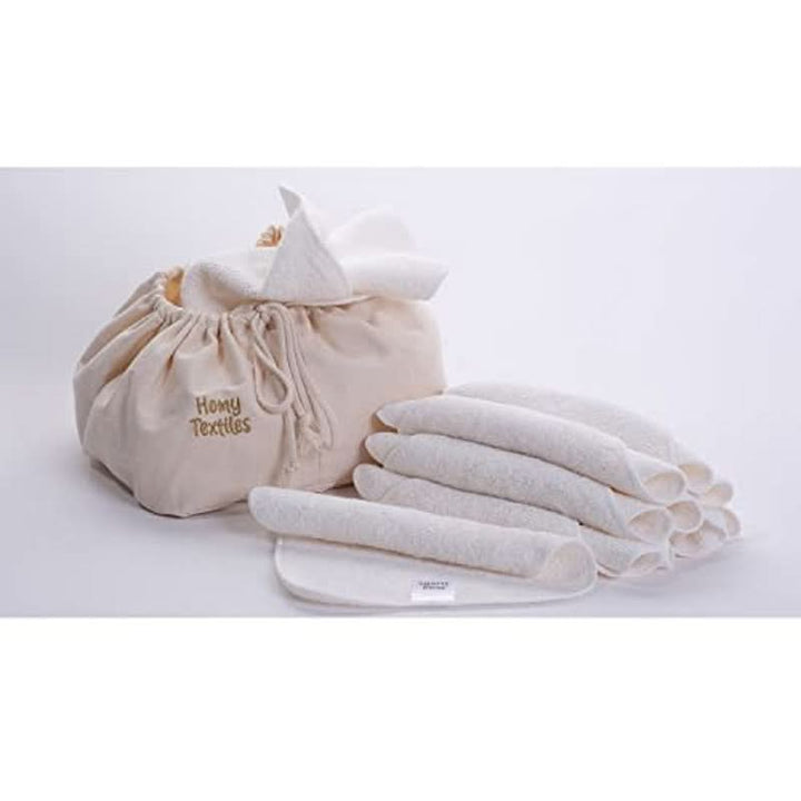 25Er Set Bambus Babywaschlappen, Gesichtstuch, Wiederverwendbare Abschminktücher Mit Starker Saugkraft, Waschbar, Nachhaltig, Ideal Für Bad, Und Körperpflege, Mit Canvas-Tasche