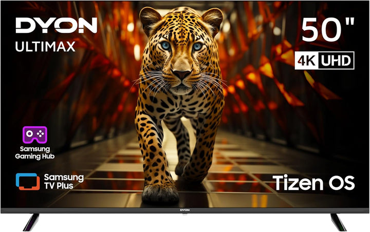 DYON ULTIMAX 24F-TI - 24 Zoll (60 Cm) Fernseher (1080P, Full-Hd Smart TV, Tizen OS, Triple Tuner (DVB-C/-S2/-T2), Samsung Smart & Gaming Hub, Prime Video, Netflix, Disney+) [2025]