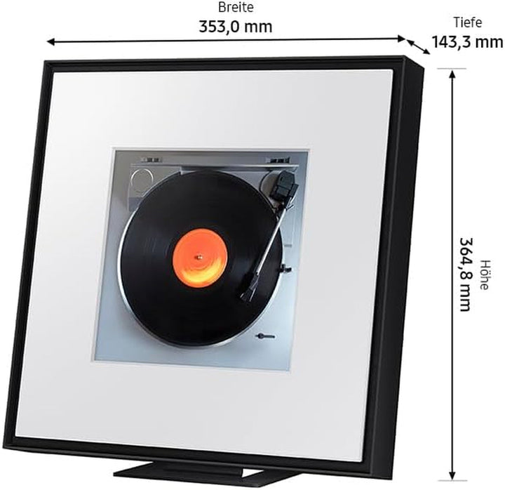 Samsung Music Frame HW-LS60D Soundbar Für Tv-Geräte, Music Frame Design Im Bilderrahmen-Stil, Bluetooth-Lautsprecher Mit Großem Sweet Spot, Kabelloses Streaming [2024]