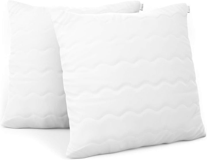 Ameliahome pernă 40X60 cm cu fermoar Quilting alb Reve