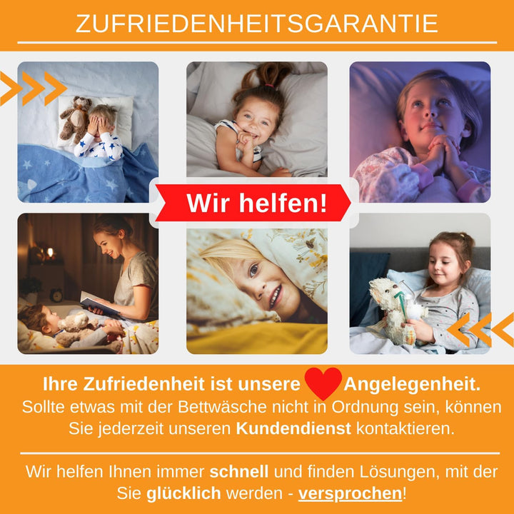 Aminata Kids Kinderbettwäsche 100X135 Mädchen Einhorn Rosa Baumwolle Mit YKK Reißverschluss Kinder-Wende-Bettwäsche-Set Tier-Motiv Einhörner Pferde-Motiv Mit Regenbogen Unicorn